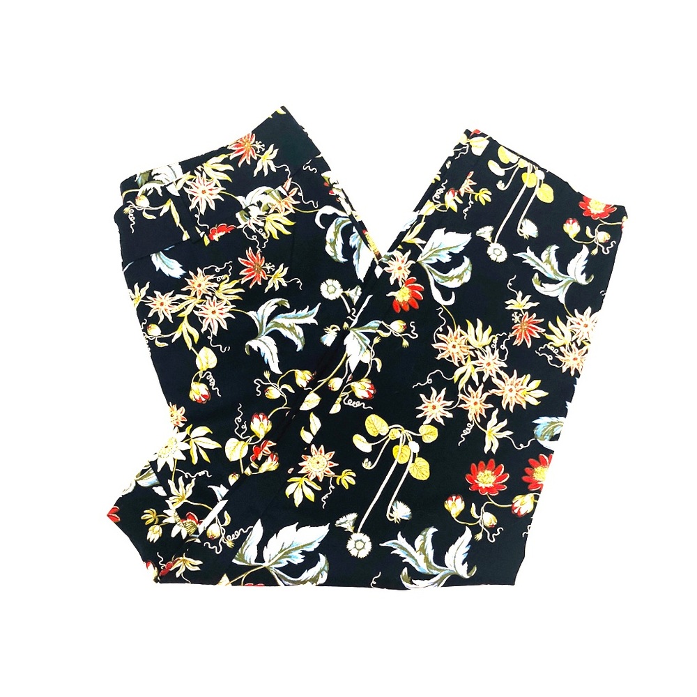 ANN TAYLOR Dark Floral Pants
